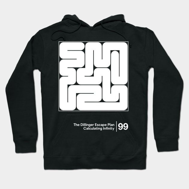 The Dillinger Escape Plan / Minimalist Graphic Design Artwork Hoodie by saudade